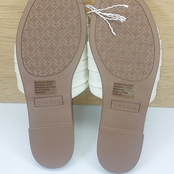 E Spirit Sheila Women's Sandals Size 6M White - Picture 5 of 6